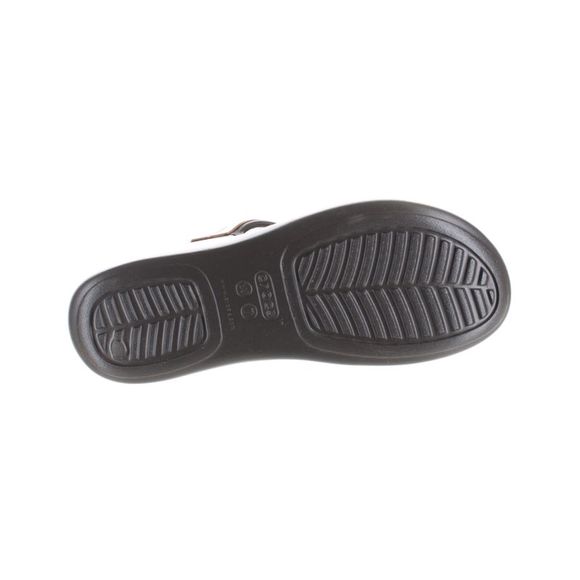 Crocs Womens Brown T-Strap Heels Size 7 Medium (B, M) - Picture 4 of 4